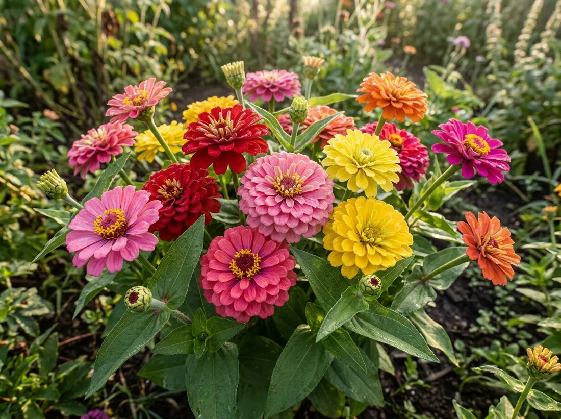 Zinnias