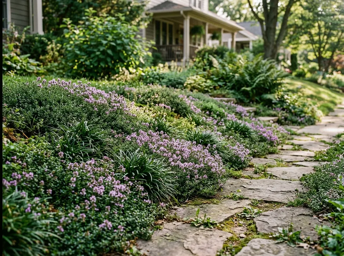 Plant a No-Mow Groundcover Strip