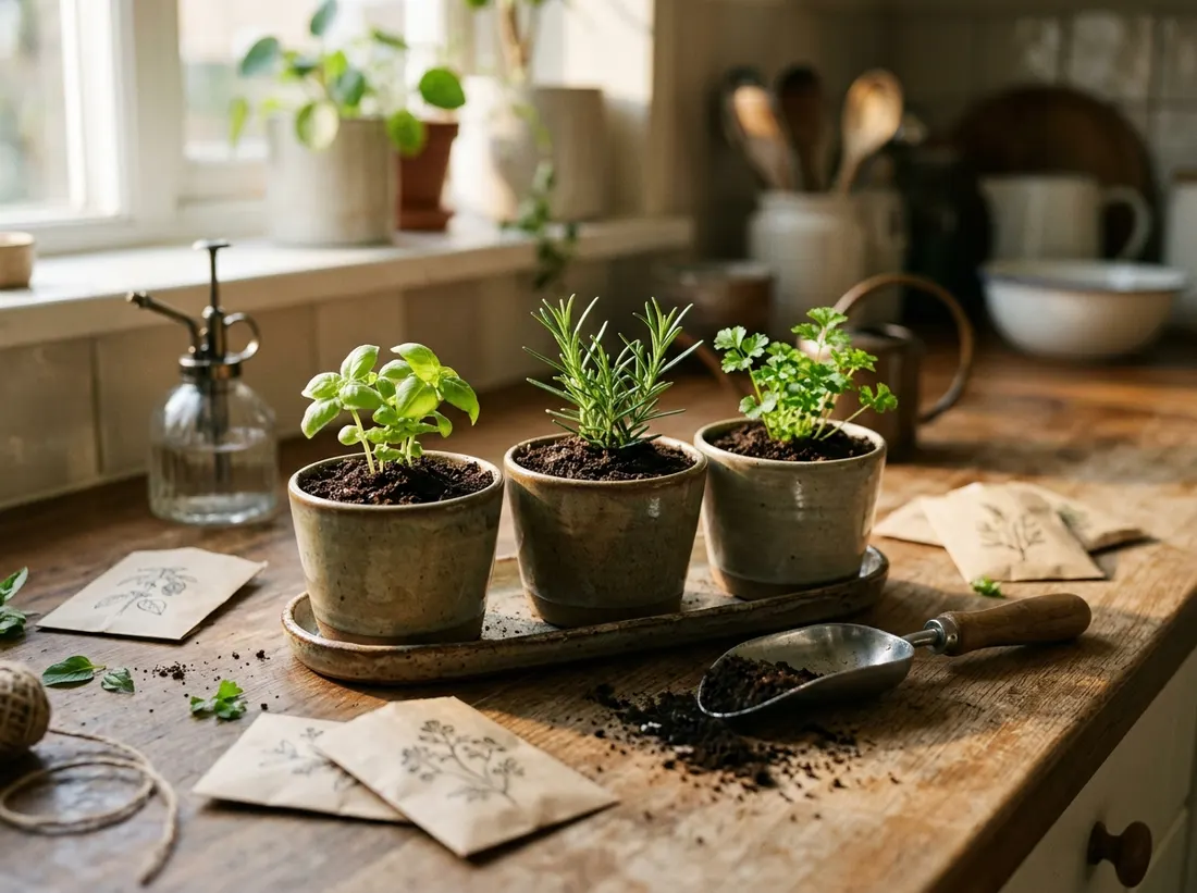 $15 to $30: A Potted Herb Starter Kit