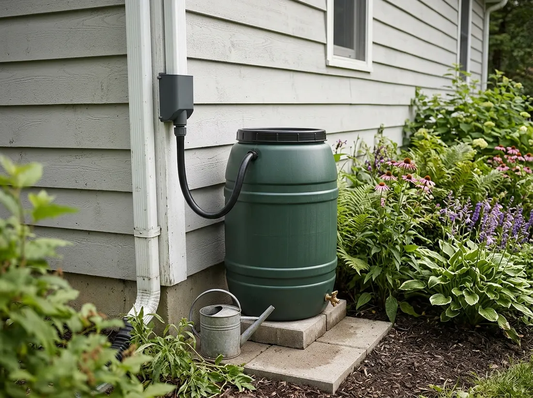 $30 to $50: A Compact Rain Barrel Diverter Kit