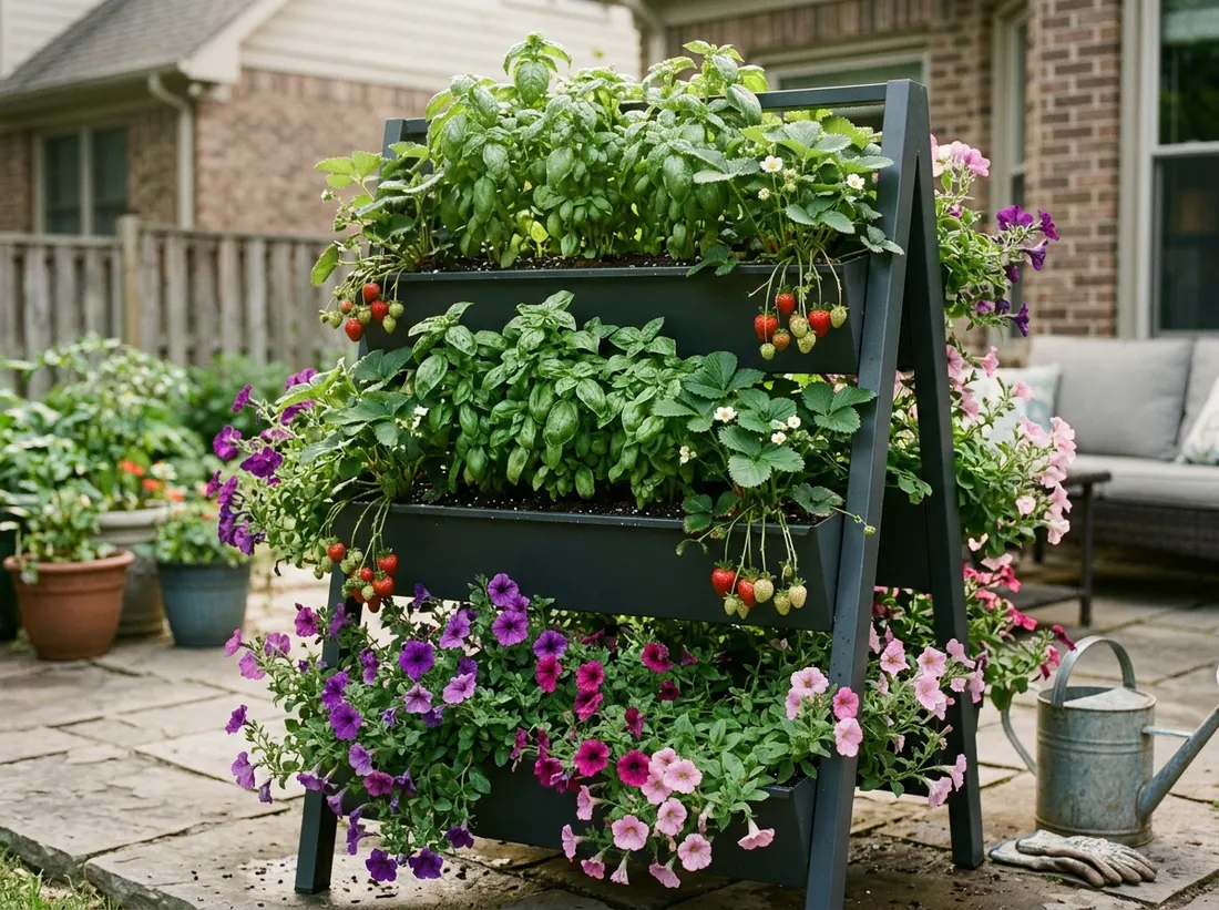 $50 Plus: A Multi-Tier Vertical Garden Planter