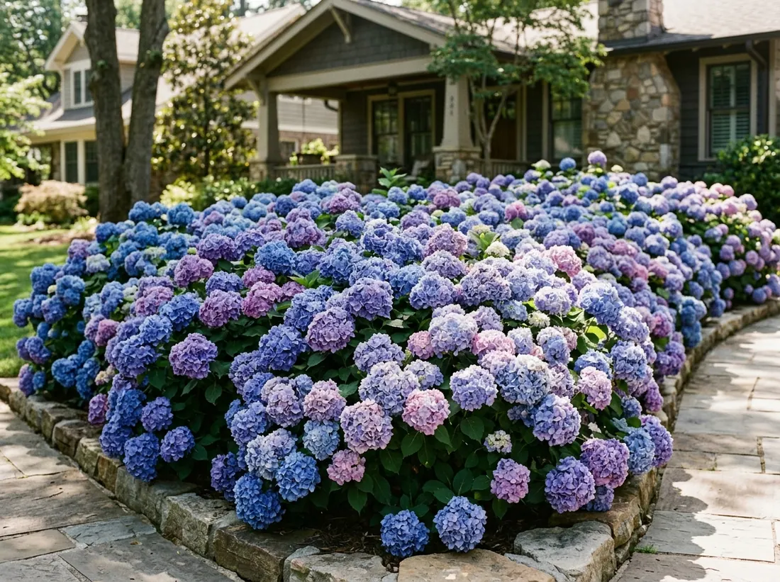 A Bold Single-Species Mass Planting