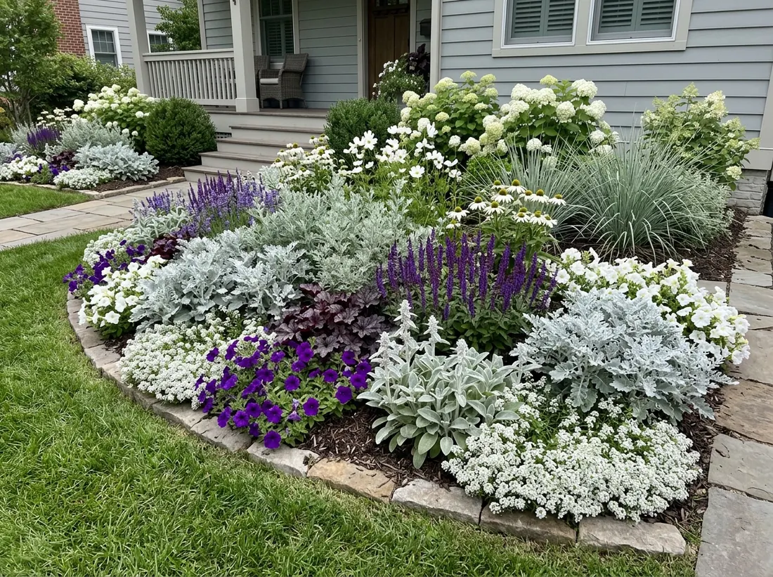 A Color-Themed Planting Scheme