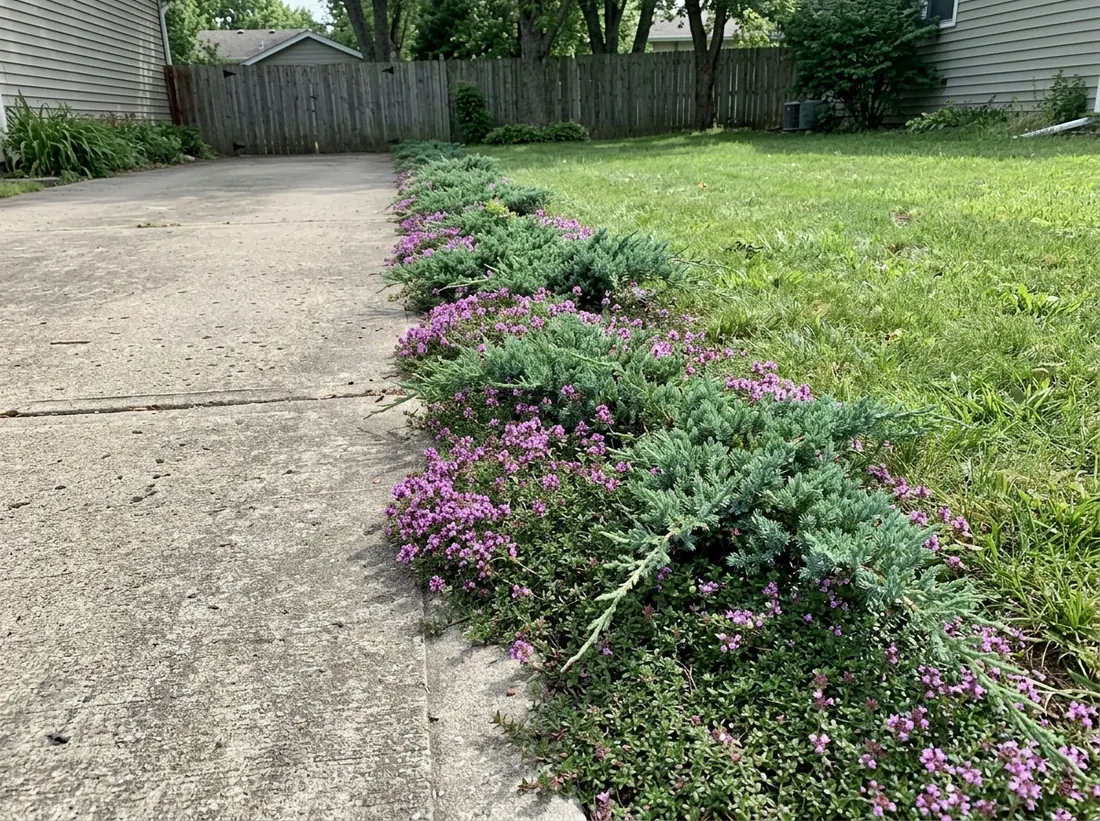 A Driveway Edge Planting Strip
