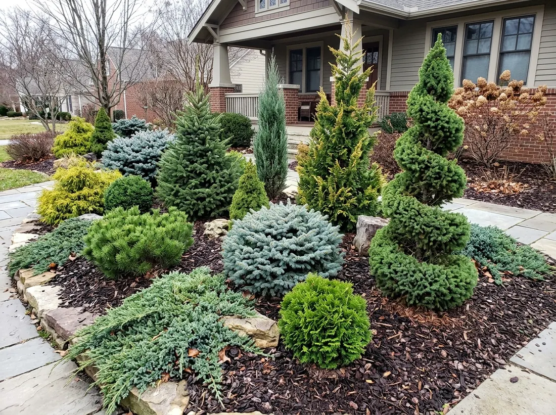 A Dwarf Conifer Collection