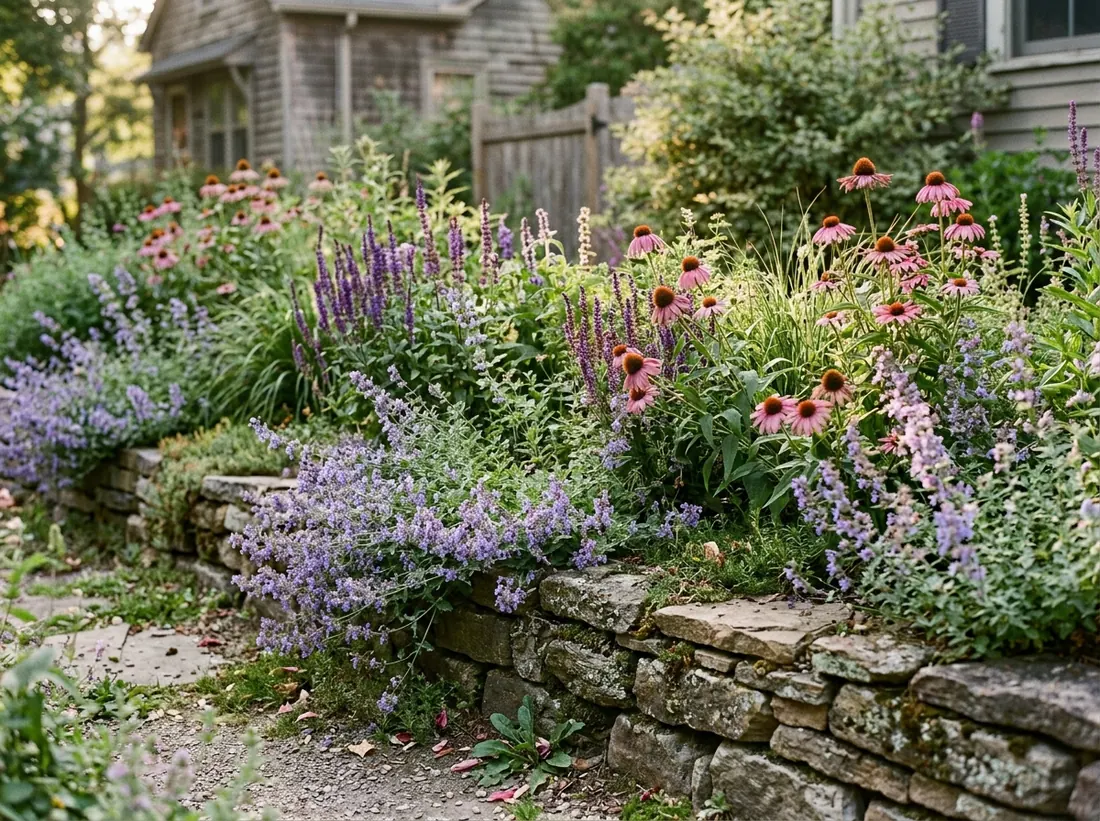 A Loose Cottage-Style Front Bed