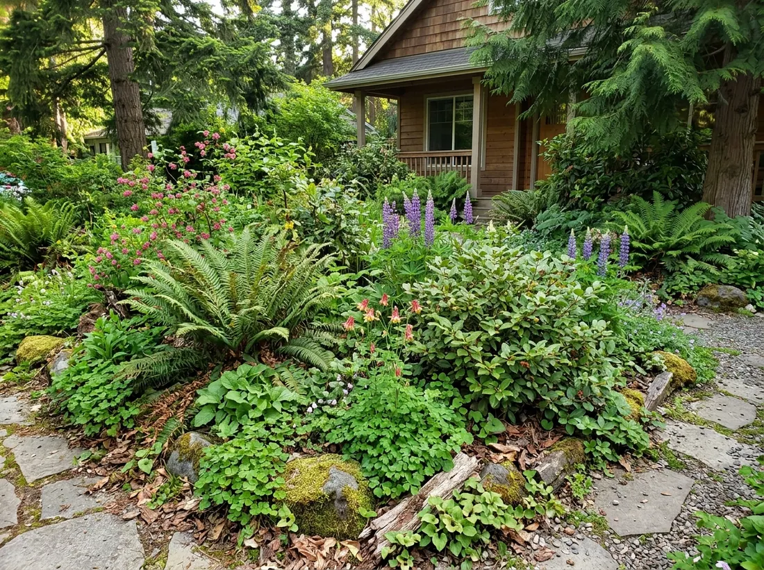 A Native Plant Front Bed