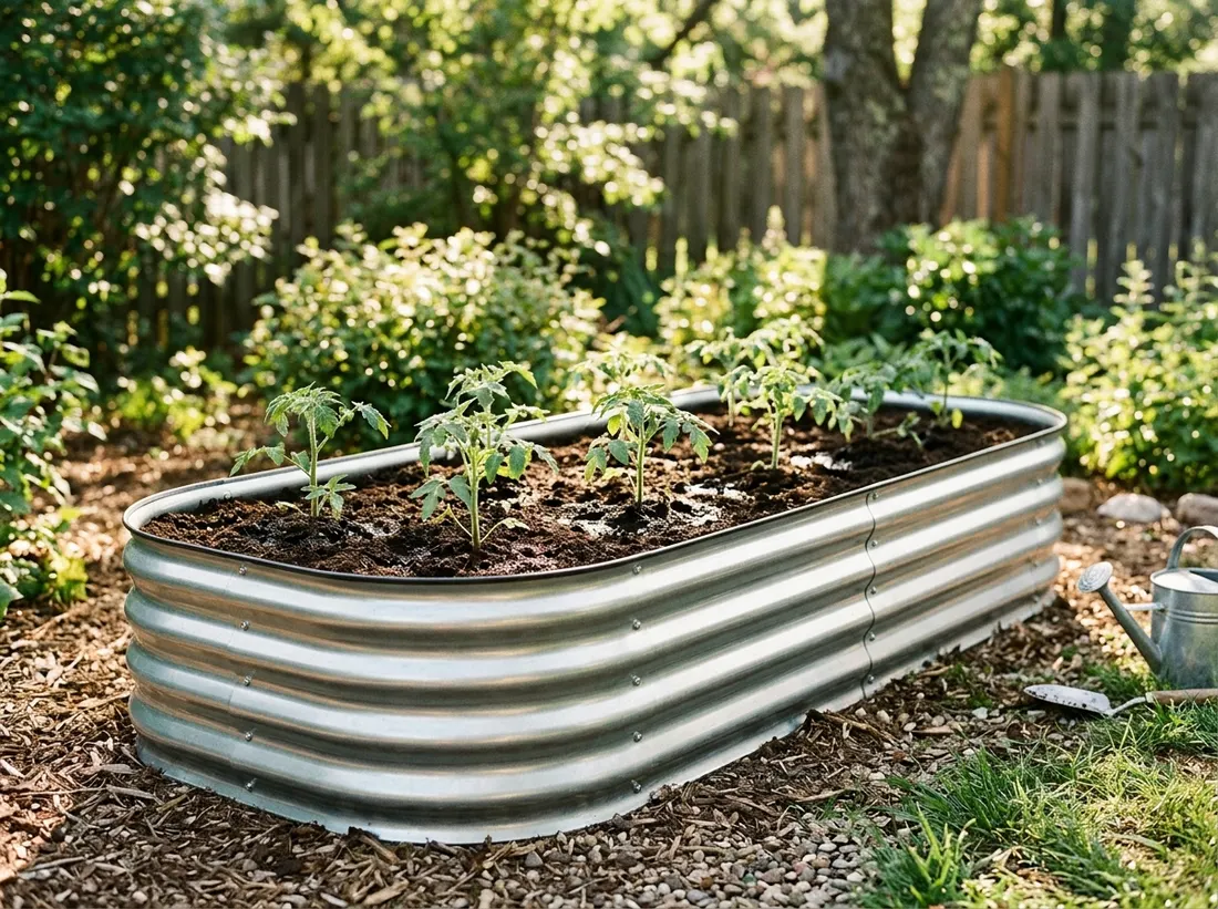 Try Galvanized Metal Raised Beds for Longevity