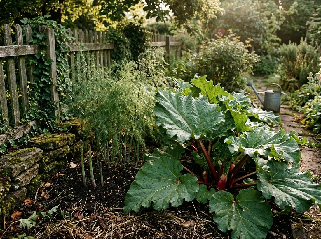 Reserve a Corner Layout for Perennial Vegetables