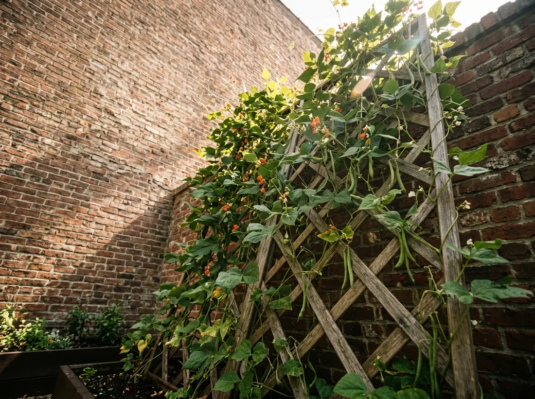 Stack a Vertical Layout Against a Sunny Wall