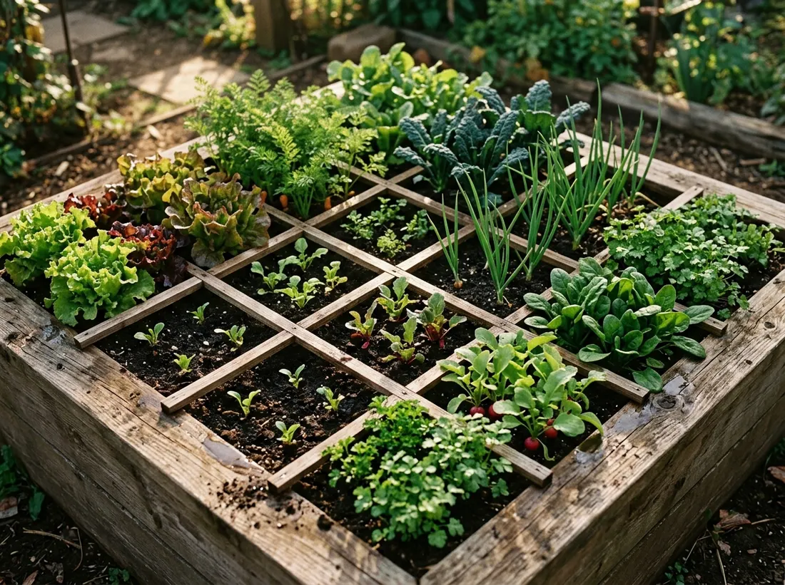 Use a Square Foot Grid for a Tiny Yard