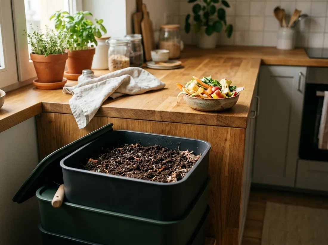 Build a Micro Compost System for Kitchen Scraps