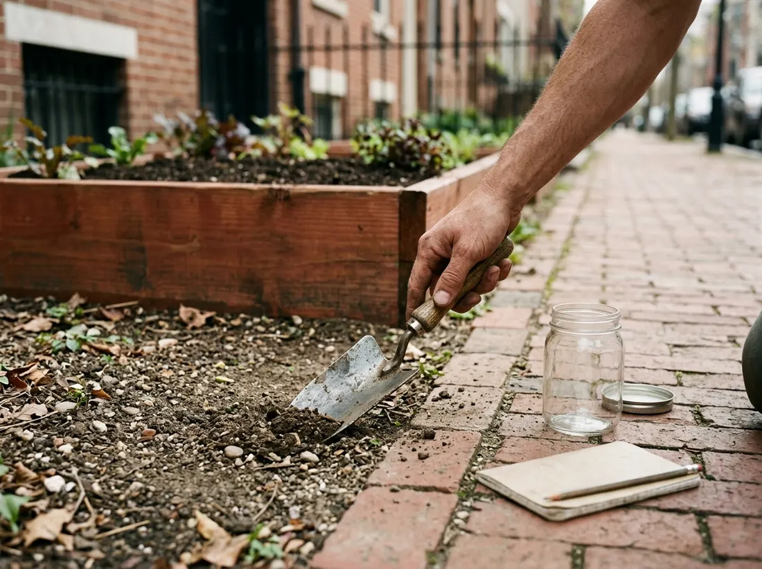Test Soil Before Growing Food Near Busy Streets