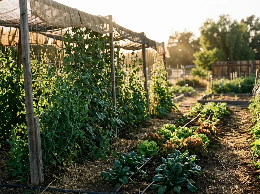 Design a Shade-Break Zone for Heat-Sensitive Crops