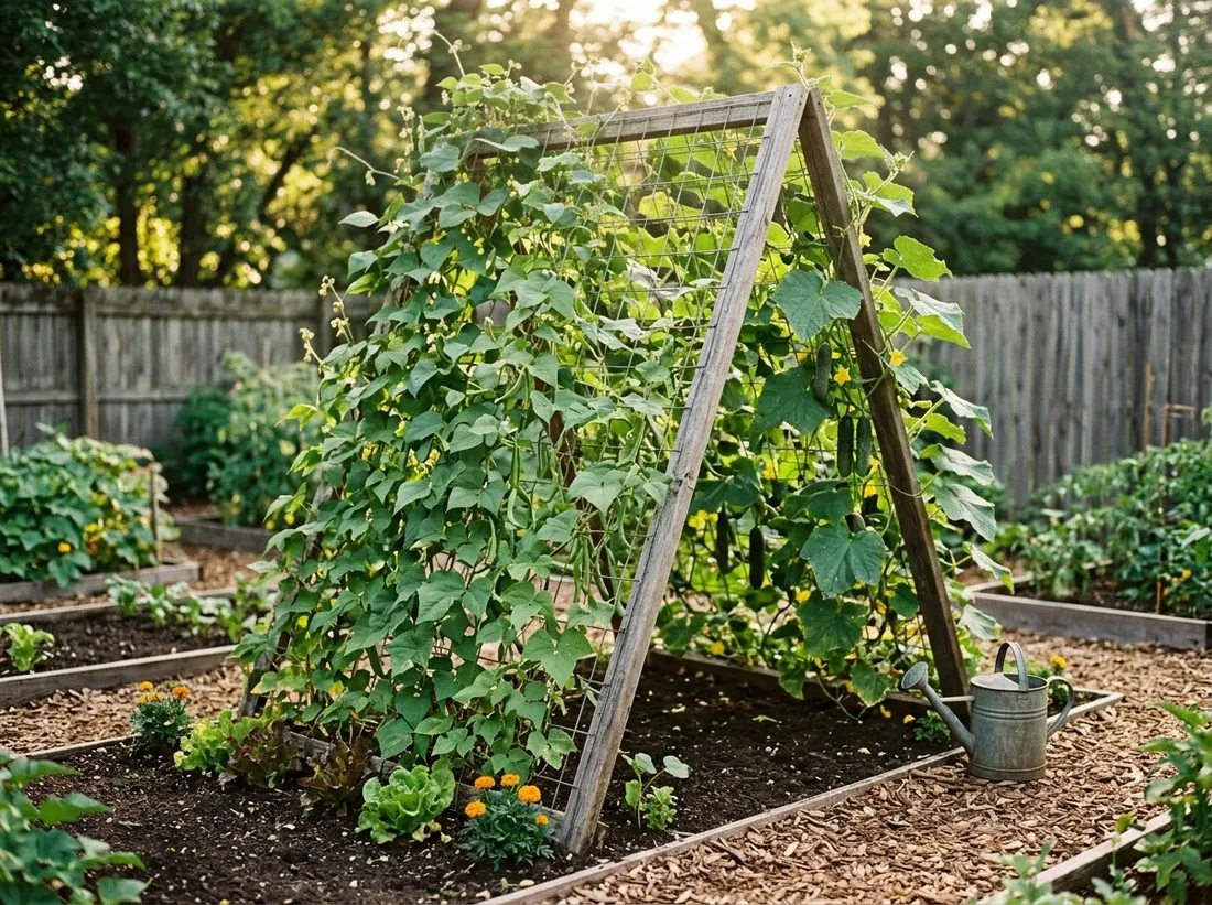 Design a Vertical Zone to Free Up Summer Ground Space
