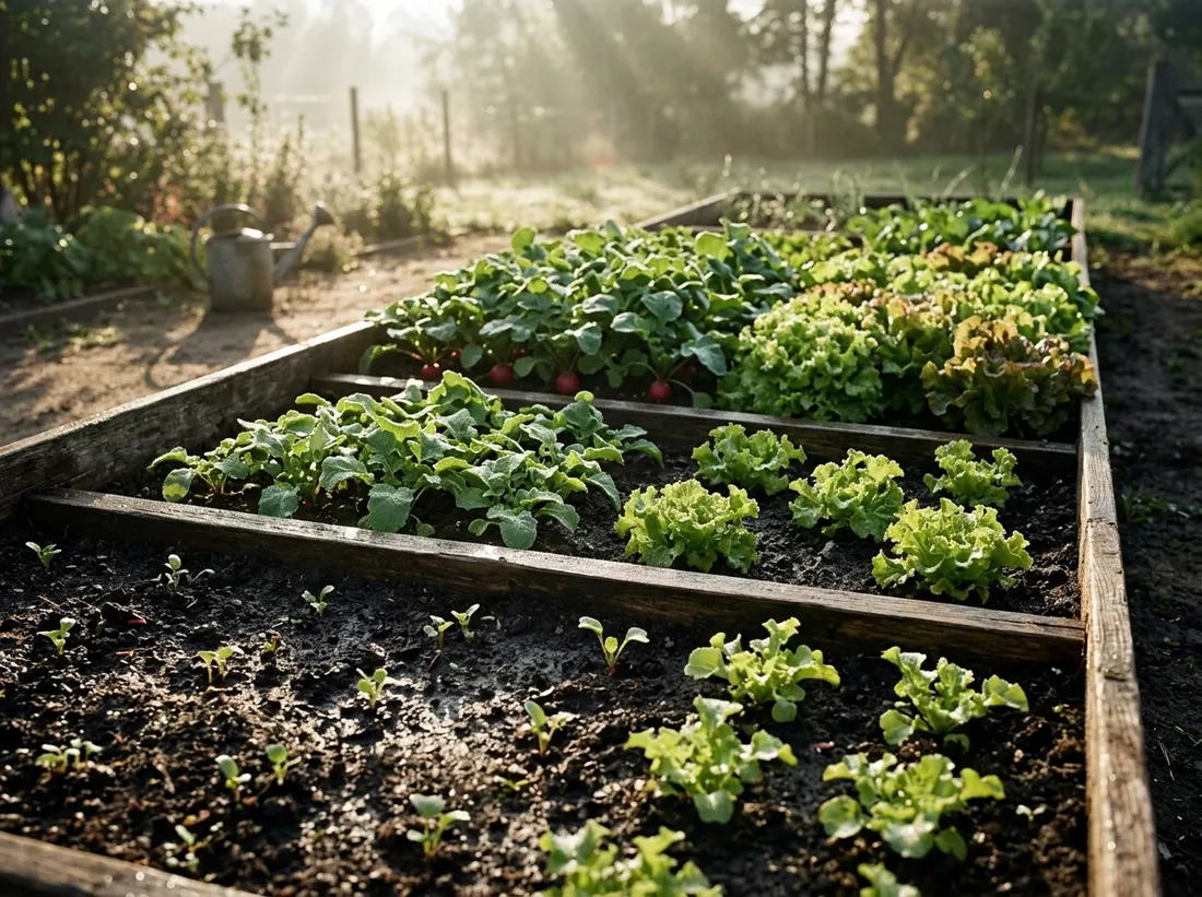 Plan a Bed for Early Spring Successive Sowing
