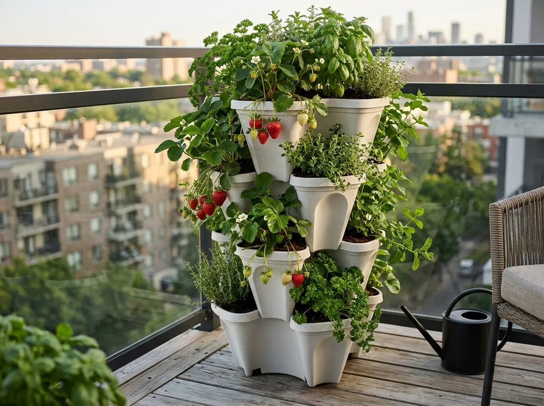 Vertical Stacking Planters