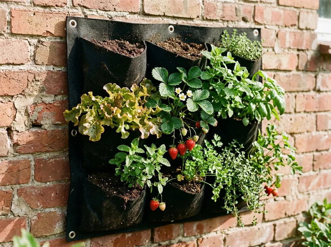 Wall-Mounted Planters and Pocket Systems